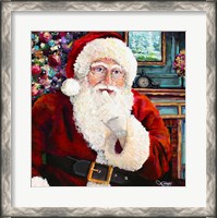 Framed Santa's Hush
