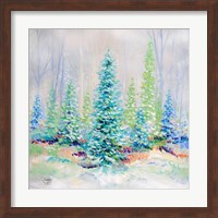 Framed Winter Trees