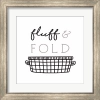 Framed 'Fluff and Fold' border=