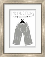 Framed Laundry Pants