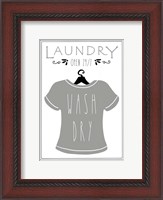 Framed Laundry Shirt