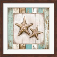 Framed Two Starfish