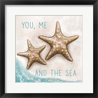 Framed 'You, Me and the Sea' border=