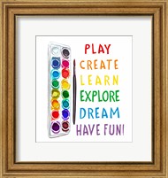 Framed Play, Learn, Create