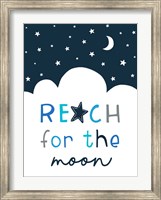 Framed Reach for the Moon