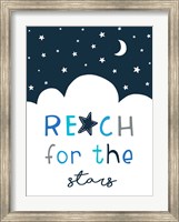 Framed Reach for the Stars