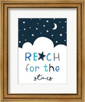 Framed Reach for the Stars