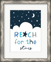 Framed Reach for the Stars