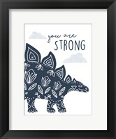 Framed You Are Strong Dino