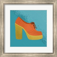 Framed Orange Clog