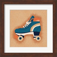 Framed Orange Skate