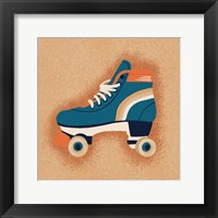 Framed Orange Skate