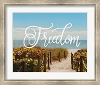 Framed Freedom Beach
