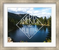 Framed America the Beautiful
