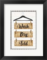 Framed Wash Dry Fold