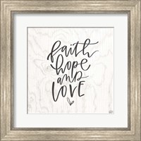 Framed Faith, Hope, Love