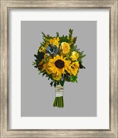 Framed Sunflower Bouquet