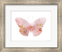 Framed Meadow Flora Butterfly