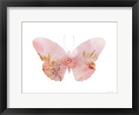 Framed Meadow Flora Butterfly