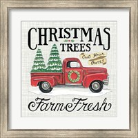 Framed Christmas Trees Farm Fresh