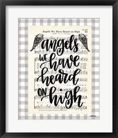 Angels We Have Heard Framed Print