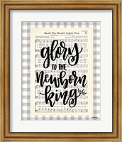 Framed Glory to the Newborn King