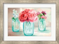 Framed Floral Trio