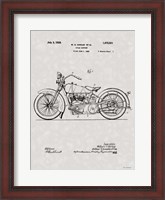 Framed Harley Patent
