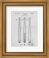 Framed Baseball Bat Patent