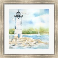 Framed East Coast Lighthouse I