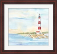 Framed East Coast Lighthouse III