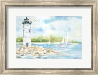 Framed East Coast Lighthouse landscape I