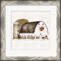 Framed Fall Barn Quilt II