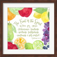 Framed Fruit of the Spirit I-Fruit