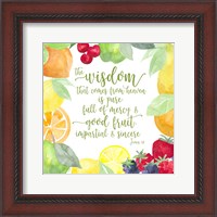 Framed Fruit of the Spirit IV-Wisdom