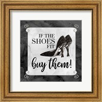 Framed Fashion Humor V-Shoes Fit