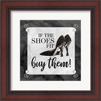 Framed Fashion Humor V-Shoes Fit