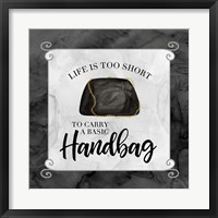 Framed Fashion Humor X-Basic Handbag