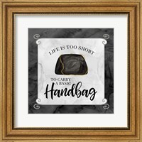 Framed 'Fashion Humor X-Basic Handbag' border=