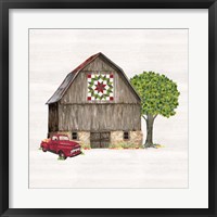 Framed Spring & Summer Barn Quilt II