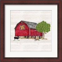 Framed Spring & Summer Barn Quilt III