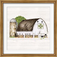 Framed Spring & Summer Barn Quilt IV