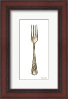 Framed Vintage Tableware I-Fork
