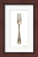 Framed Vintage Tableware I-Fork