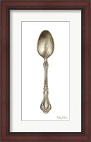 Framed Vintage Tableware III-Spoon