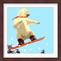 Framed Polar Bear Jump