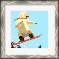 Framed Polar Bear Jump