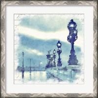Framed Paris in Blue II
