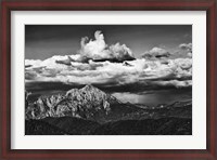 Framed View of the Peaks