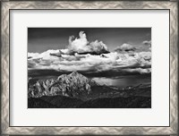 Framed View of the Peaks